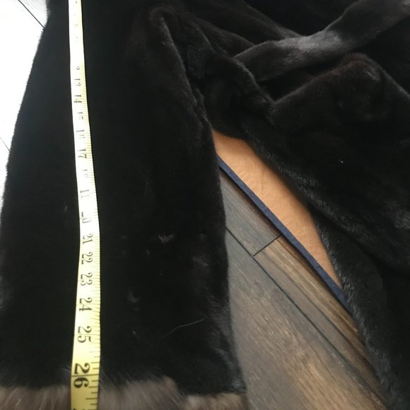 MINK & SABLE BellaBicchi Coat made for Neiman Marcus Collection NWTags & CoatBag - Picture 13 of 16